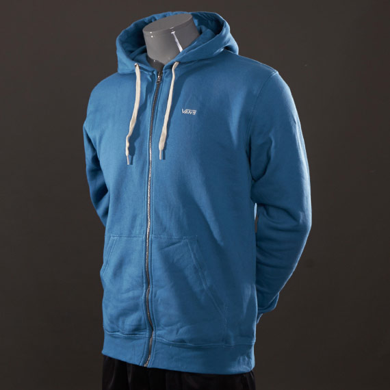 Vans Core Basics Zip Hoodie II Bluesteel for Men